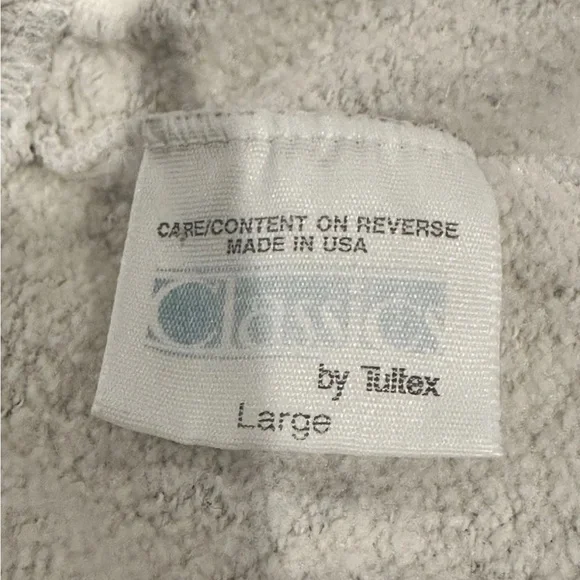 Vtg 90s Classics By Tullex Notre Dame Fighting Irish Sweat Shorts Grey Sz L USA - Picture 8 of 8